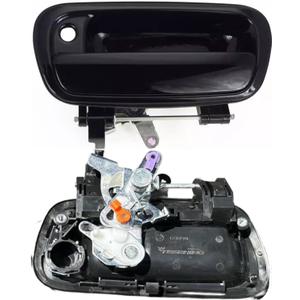 Tailgate Handle Compatible with 2000-2006 Toyota Tundra Tail Gate Handle Assembly Tailgate Latch with Keyhole Replaces 69090-0C030-C0, 69090-0C010, 80866, To1915110