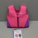 Baby Girl Swim Vest Toddler Swim Vest for Age 18 Months - 2 Years Baby Toddler Fit 20-28 lbs (Medium(3-4 years/28-38 lbs), Pink)