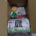 Kurt Adler 5-Inch Peanuts Charlie Brown with Doghouse Stocking Holder