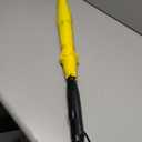 Umbrella Fan, Misting Umbrella with Fan and Mist Spray, Water Mist, Air Mister, UV Blocking Sun Protection, Cooling Portable Shade, Handheld Summer Sunshade, Beach, Golf (Yellow)