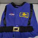 LXKIKMM Baby Boys Astronaut Costume Space Suit Cosplay Party Halloween Rompers Blue 3-6 Months