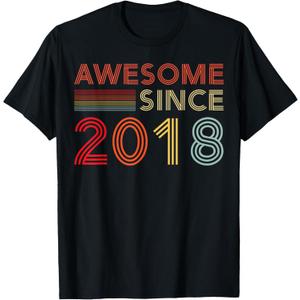 8 Year Old Bday Decorations Son Boy 8yr 2018 8th Birthday T-Shirt Kids 8