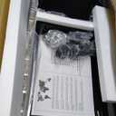 20 Drawers Rolling Cart Storage Scrapbook Paper Studio Organizer Bins - Black