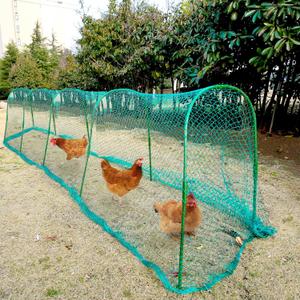 UNIFAMILY Chicken Tunnel, Chicken Coop Run, 15731 Inches Chicken Tunnels for Outside Yard, Easy Installation Tunnel Runs Suitable for Chick, Duck, Rabbit, Large, Green
