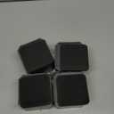 Bed Risers Furniture Risers Heavy-Duty Rectangular Adjustable Block Lift to 3 inches and 4.3 inches Desk, Sofa, Chair Legs, Refrigerator, Washing Machine Support up to 4000 pounds (2 layer(3inches), Square-grey-4 Pack)