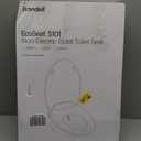 Brondell Bidet Toilet Seat Non-Electric Swash Ecoseat, Fits Elongated Toilets, White - Dual Nozzle System, Ambient Water Temperature - Bidet with Easy Installation