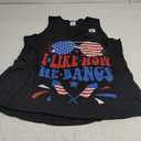 I Like How He Bangs Fireworks Funny 4th of July Couples Tank Top XXL