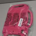 LTROP Kids Case for iPad 5th/6th Generation (2017/2018) & Air 2, Shoulder Strap Handle Stand Shockproof Bumper Cute Kid Case for iPad 9.7 Inch, Pink