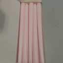 10 Inch Pale-Pink Taper Candles for Home Decoration, 10 Pack Unscented Candlesticks for Dinner Wedding Party, Smokeless and Dripless Candle Sticks