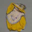 Lukovee Dog Raincoat, Adjustable Dog Rain Jacket with Clear Hooded Double Layer for Large Medium Small Dogs Puppies, Waterproof Rain Coat Poncho with Reflective Storage Pocket & Rim (Yellow, L)