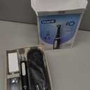 Oral-B Rechargeable Electric Toothbrush, iO3 Limited Deep Clean, 3 Cleaning Modes, Visual Pressure Sensor to Protect Gums, 2 Brush Heads, Travel Case, Black