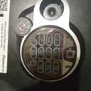 SentrySafe Fireproof and Waterproof Home Safe with Biometric Fingerprint Lock, Keypad, and Key Lock for Securing Money, Jewelry, Documents, 1.23 Cubic Feet, SFW123BTC