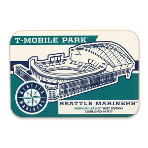 Seattle Mariners T-Mobile Park Retri Wood Wall Decor 8x5.5