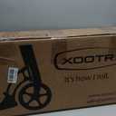Xootr Mg Teen/Adult Kick Scooter - 800+lb Capacity - Life Long Backing - QuickClick Latch Folding Mechanism - Front & Rear Brake