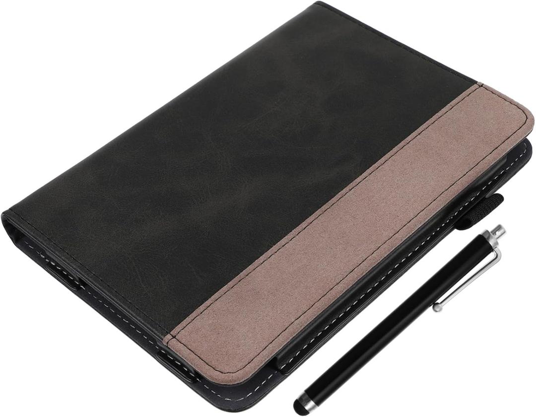 Gadpiparty E-Book Auto Wake Protective Cover for Lightweight Scratch-Resistant Case with Sleep Wake Function Durable Material Rock Black