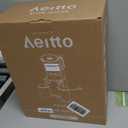 Aeitto Juicer Machines, 5.3" Extra Large Feed Chute Cold Press Juicer, Fit Whole Vegetables & Fruits, Easy to Clean, High Juice Yield,Slow Masticating Juice Extractor,Self Feeding