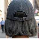 InnoBeta Work Besties Gifts Cap for Women - Adjustable Vintage Washed Cotton Embroidered Hat - Gift for Christmas, Birthday - Dark Grey