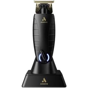Andis 74150 GTX-EXO Professional Cord/Cordless Lithium-ion Electric Beard & Hair Trimmer with Charging Stand, Black