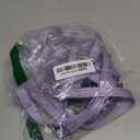 Olahibi Dog Collar Leash Set, Durable Polyester with Reflective Strips, 5ft Matching Leash, Adjustable 4 Sizes for Small Medium Large Dogs.(XS, Purple)