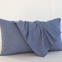 Pillow For Comfortable Sleep, Medium Size, Heather Blue