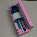 BONAOK Karaoke Microphone for Kids & Adults - Bluetooth Microphones Singing Mic with Disco Lights, Echo Effect, Built-in Speaker Portable Karaoke Player for Party Travel Gifts Q78(Ice Blue)