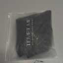 Tempt Me Women Mid Waist Bikini Bottoms - Black V Cut Front Swim Bottoms High Cut Cheeky Bathing Suit Bottoms Brazilian Swimsuits 2025 XL