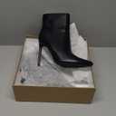 Elisabet Tang Women Heeled Ankle Booties,Sexy Pointed Toe 4 inch Stiletto High Heel Fashion Ankle & Booties with Side Zipper High Heel Boots Dress Evening Party Boots Shoes, Size: 8