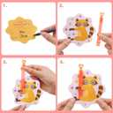 Valentines Day Gifts for Kids, 32 Pack Mini Bubble Wands with Valentines Animal Themes Greeting Cards for Kids, Valentine's Day School Prize Party Favor, Classroom Exchange Gift Set