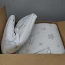 Crib Mattress Topper 2" x 27.5" x 52", High Density Foam Breathable Baby and Toddler Mattress Topper with Waterproof Removable and Washable Cover, Fits Standard Cribs and Toddler Beds