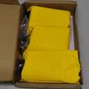 Amazon Basics Sturdy Rounded 5/8 Radius Interior Door Hinges with Included Screws, 3.5" x 3.5", Matte Black, 18-Pack