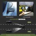Right Outside Mirror Glass Compatible With Kia Sorento wo/Heat Replaces 876211U000 11 12 13 2011 2012 2013