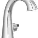 DELTA FAUCET 577-MPU-LHP-DST Bathroom Faucet-Less Handle Single Hole, Chrome