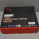 ASUS ROG Maximus Z890 Hero Intel Z890 LGA 1851 ATX Motherboard, Advanced AI PC-Ready, 22+2+1+2 Stages, DDR5, WiFi 7, 3X PCIe 5.0 M.2, Thunderbolt 4, USB Type-C, AI Overclocking/Cooling/Networking