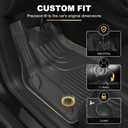 AOMSAZTO Floor Mats and Cargo Mat Compatible with Jeep Grand Cherokee (WL Include 4xe, Not WK2 or WL75) 2022-2026: TPE All Weather Odorless Anti-Slip Floor Liners Cargo Liner (Only 5 Seat)