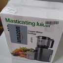 Cold Press Juicer, 5.5inch Wide Feed Chute Juicer Machine, Slow Masticating Juicer for Whole Vegetables & Fruits, Gray