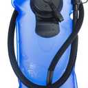 WACOOL 3L 3Liter 100oz BPA Free EVA Hydration Pack Bladder, Leak-Proof Water Reservoir (Blue(Double Opening))