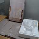 Hurricane Candle Holder Glass Candleholders Holders Votive Long Stem Tealight Tall High Tea Light Elegant Transparent Ideal Dining Wedding Party Home Decoration Gifts (Large 6 Sets)