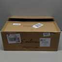 Emliviar 3-Light Brushed Gold Track Pendant Lighting with Hammered Glass Shades, Modern H-Type Ceiling Hanging Light for Kitchen Island, Dining Room, GE296TP-3 BG