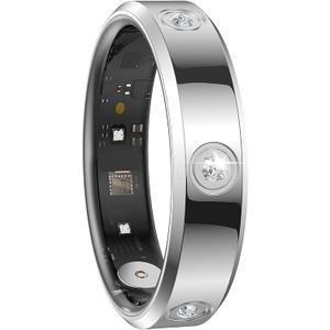 Smart Ring Ultra Narrow Heart Rate Monitor Comfortable Sleep Ring Health Fitness Tracker Pedometer Step Counter Calorie Waterproof Ladies Smart Rings for Women Men Anillo Inteligente #7