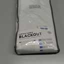 ChrisDowa White 100% Blackout Curtains for Bedroom with Black Liner, 2 Thick Layers Total Blackout Thermal Insulated Grommet Window Curtains 2 Panels Set (Pure White, 52 x 84 Inch)