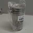 Tosnail 6 Pack 16 oz Stainless Steel Pint Cups Metal Cups Unbreakable Drinking Glasses Water Tumblers for Kids, Adults Indoor and Outdoor Use - Silver