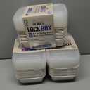 LOCKBOX Single Compartment Meal Prep Container (Count of 60, White)