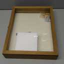 TJ.MOREE Shadow Box Display Case 11 x 14 Shadowbox Frame with Linen Back Memorabilia Bouquet Medals Photos Memory Box for Keepsakes