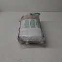 Benedeco Ivory White Velvet Curtains for Bedroom Window, Super Soft Luxury Drapes, Room Darkening Thermal Insulated Rod Pocket Curtain for Living Room, W52 by L84 inches, 2 Panels