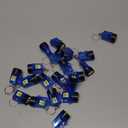 Ecation  20 Packs Mini LED Flashlights, Pocket Flashlight LED for Kids, Camping, Party Blue