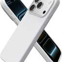 ORNARTO Compatible with iPhone 17 Pro Case 6.3", Slim Liquid Silicone 4 Layers Full Covered Soft Gel Rubber Shockproof Cover, Protective Phone Case for iPhone 17 Pro-Light Gray