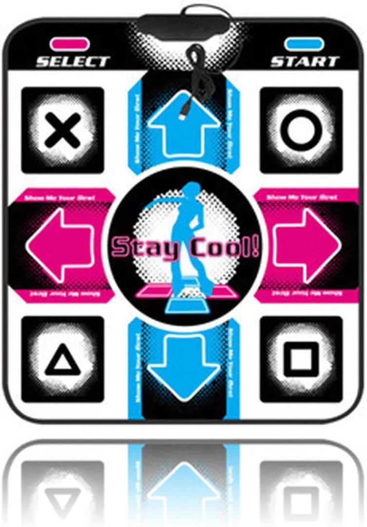 Non-Slip Tv Dance Mat DDR Dancing Pad Blanket for Microsoft Xbox 360 Game for Windows Xp/ 7/10 Os with USB Interface