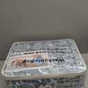 KUTA Vintage Washable Runner Rug 2.6x16, Non-Slip 16ft Extra Long Hallway Kitchen Rugs Blue White, Ultra Soft Printed Distressed Classic Floral Stair Runners Indoor for Bedroom Nursery