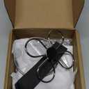 HarJue Toothbrush Holder Stand for Bathroom, Metal Toothbrush Organizer with Marble Base, Toothbrush Storage Collection for Family, Suitable for Home Hotel Countertop Vanity (Small, Chrome Finish)