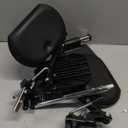 Universal Wheelchair Footrest with Comfort Foam Cushion - Adjustable Lift & Extendable Anti-Slip Foot Plate, Foldable Quick Release for Transport Chairs (Black 1 Pair) LK3JELR T94 Models Compatible